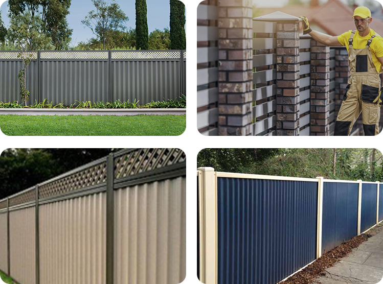 Fence installed in Flaxley